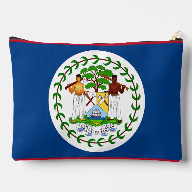Print Cut Sew Bag with flag of Belize (Back)