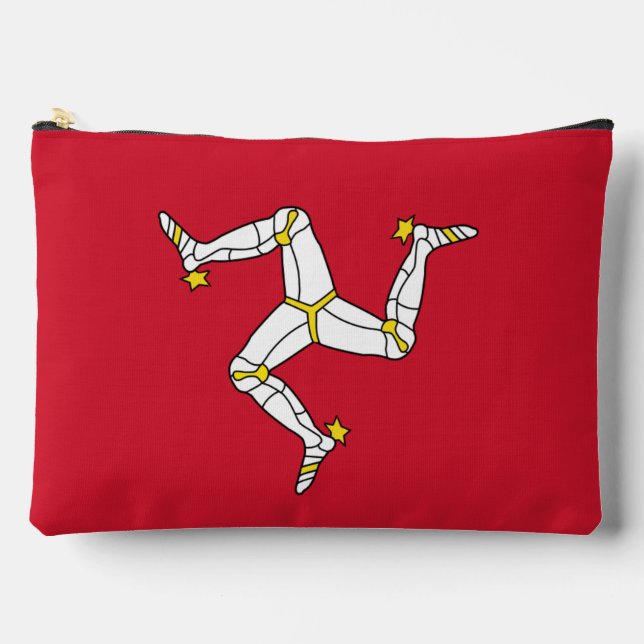 Print Cut Sew Bag with flag of Isle of Man (Front)