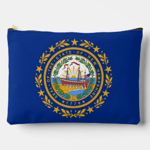 Print Cut Sew Bag with flag of New Hampshire, USA