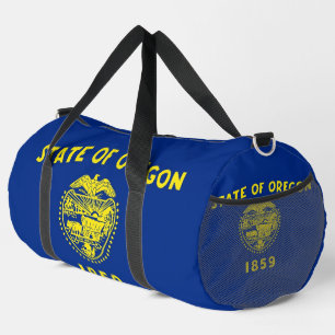 Print Cut Sew Bag with flag of Oregon, USA