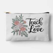 Print Cut Sew Floral Pouch