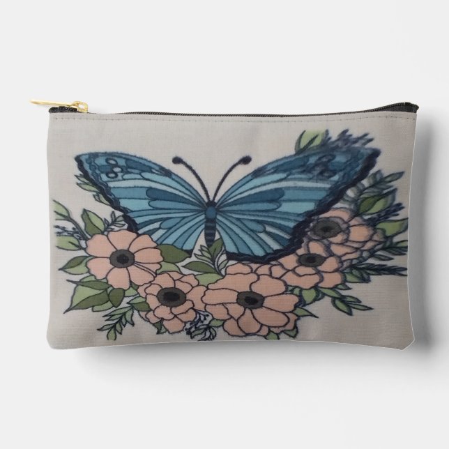 Print Cut Sew Small Accessory Pouch (Front)