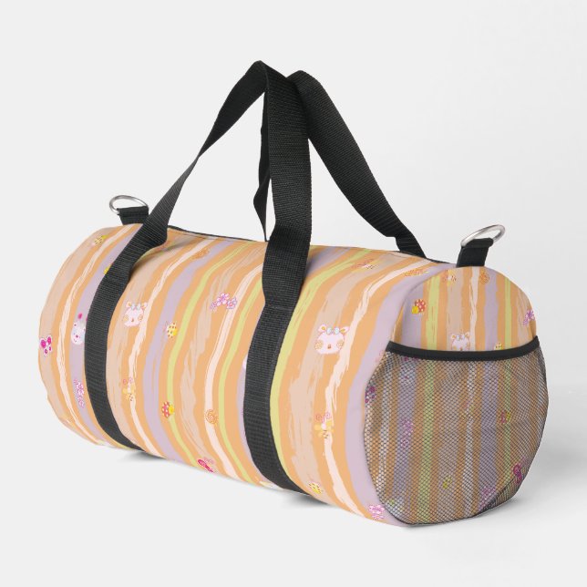 Print Cut Sew Small Duffel Bag – Baby Joy  (Right Corner)