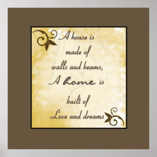 Print - Home: Love & Dreams