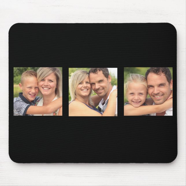 Print Mousepad Template with three images (Front)