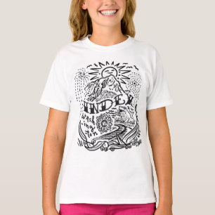 Print of hand drawn Index, Washington design! T-Shirt