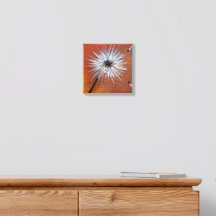 Print of Original Acrylic Dandelion Painting
