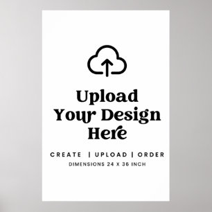 PRINT ORDER 24x36 Inch Tall Poster Event Sign