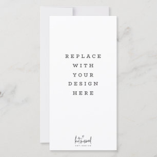 PRINT ORDER 4 x 8 inch portrait vertical tall card