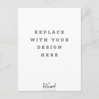 PRINT ORDER vertical tall portrait Postcard