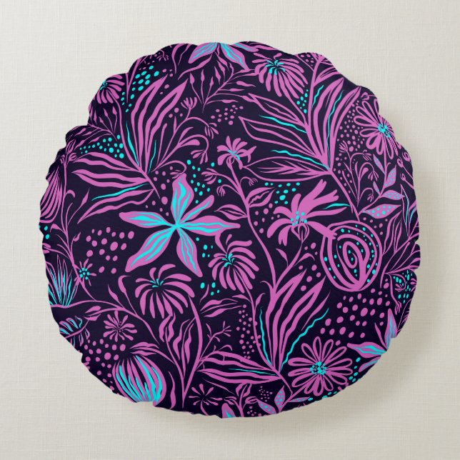 Print pattern sheets drawing round pillow (Front)