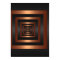 Print Rectangle Vision Black & Copper