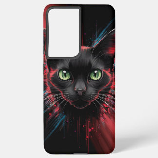 Print the black cat in your phone case 