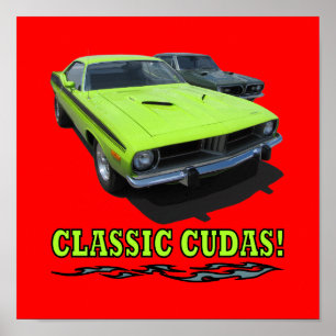 Print with "CLASSIC CUDAS!" design
