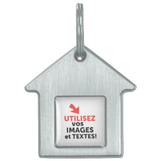 Print your DIY designs online in American English Pet Name Tag