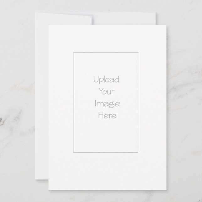 Print Your Own Invitations - Size 5x7 (Front)