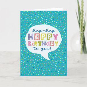 Printable Birthday Card   Happy Birthday To You