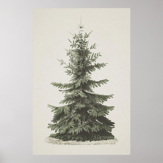 Printable Christmas Tree Poster (Front)
