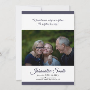 Printable Funeral Prayer Card