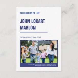 Printable Funeral Program Template