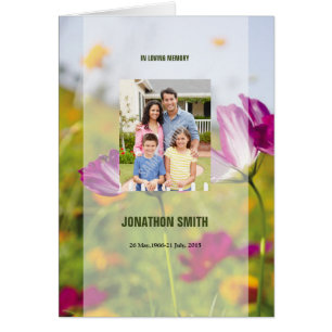 Printable Funeral Program Template