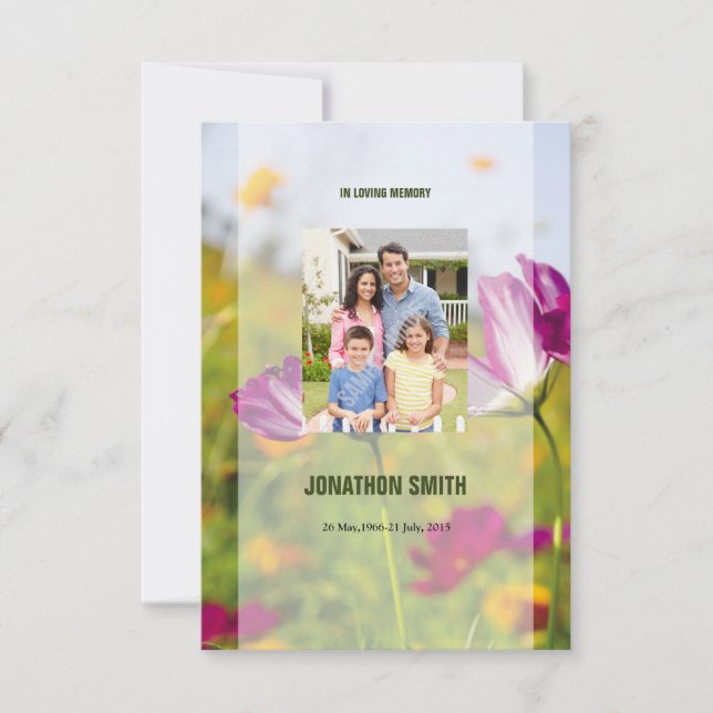 Printable Funeral Template (Front)