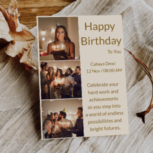 Printable Happy Birthday Card