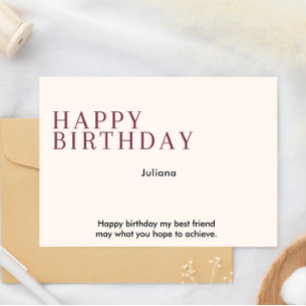 Printable Happy Birthday Card