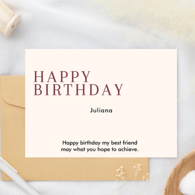 Printable Happy Birthday Card (Printable Happy Birthday Card)