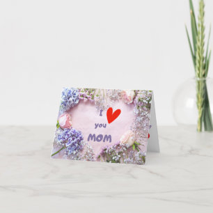 printable mom gift  idea, Cute Mother's Day Card 