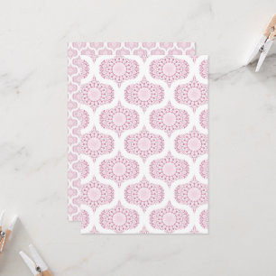 Printable Rose Confetti Lace Retro Scrapbook Paper Invitation
