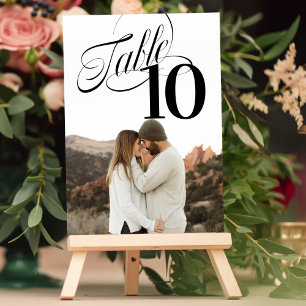 Printable So Fancy Table Number Photo