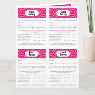 Printable Vendor Slips – Editable Instant Download Card