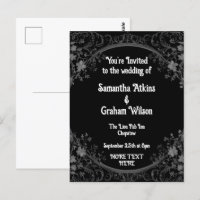 Printable wedding invitation template