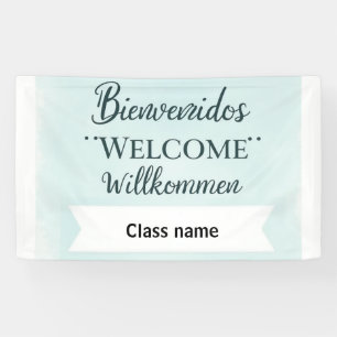 Printable Welcome Banner With Class Name