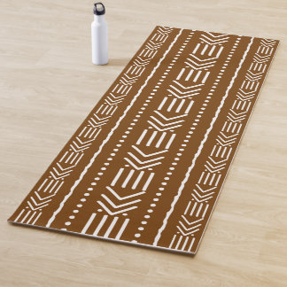 Printed African Bogolan Designer Yoga Matt Mat