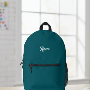 PRINTED BACKPACK