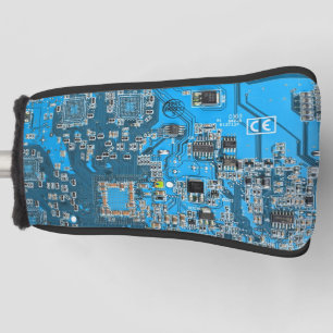 Printed Circuit Assembly PCB Blue Circuit Board Golf Head Cover