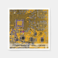 Printed Circuit Assembly PCB Circuit Board Orange