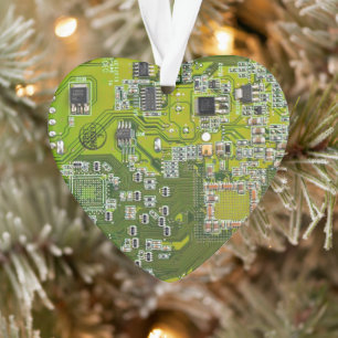 Printed Circuit Assembly PCB Green Circuit Board 2 Ornament