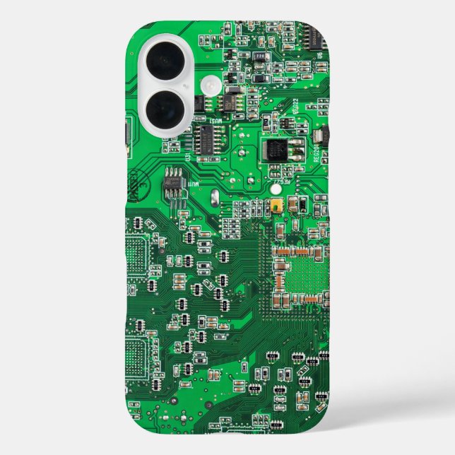 Printed Circuit Assembly PCB Green Circuit Board Case-Mate iPhone Case (Back)