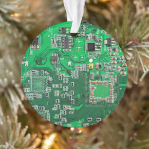 Printed Circuit Assembly PCB Green Circuit Board Ornament