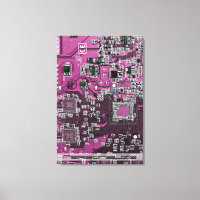 Printed Circuit Assembly PCB Purple Circuit Board