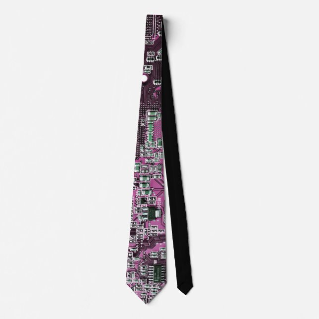 Printed Circuit Assembly PCB Purple Circuit Board Tie (Front)