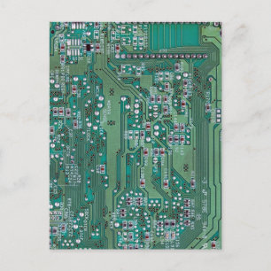 Printed circuit board postcard