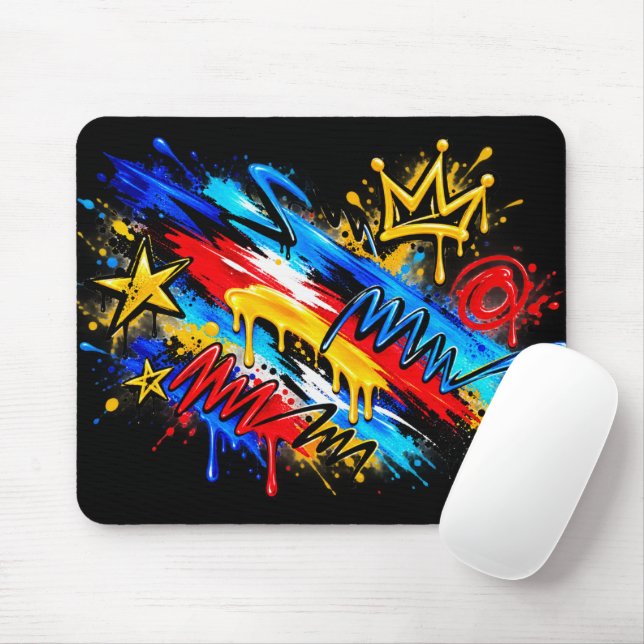Printed Mousepad (With Mouse)