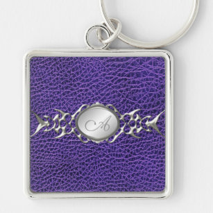 Purple on sale croc keychain