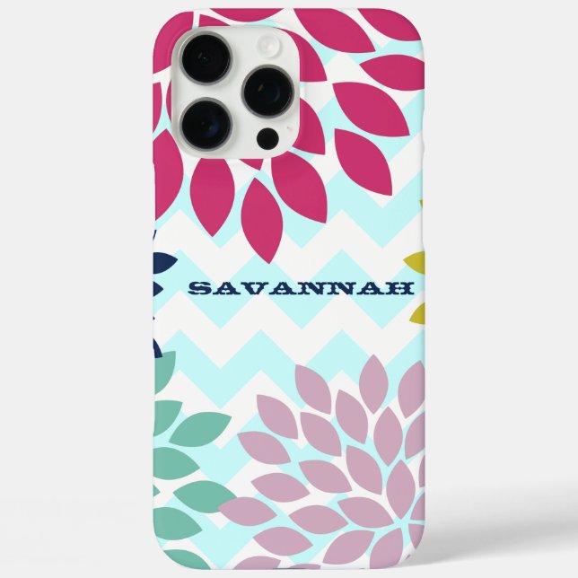 Printed Wood StarBurst Flower Personalized iPhone Case-Mate iPhone Case (Back)