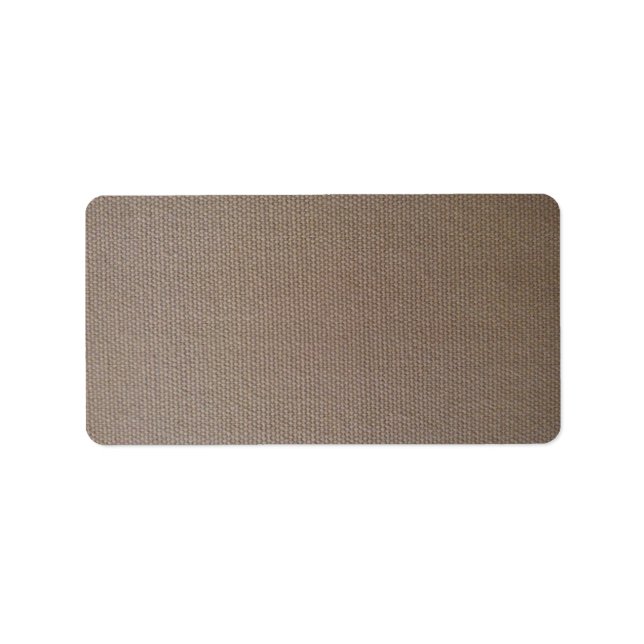 Printemps chic pays burlap vierge étiquettes de ad (Devant)