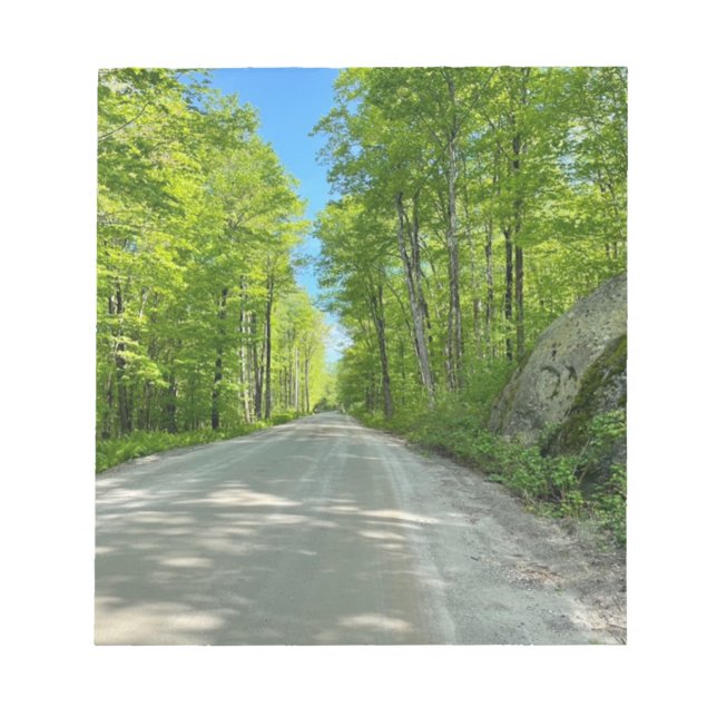 Printemps dans le Notch, Vermont - bloc-notes (Devant)